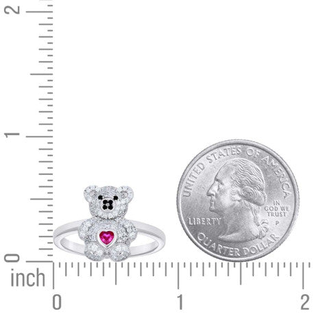 925 Sterling Silver Cz Ring S7-S10