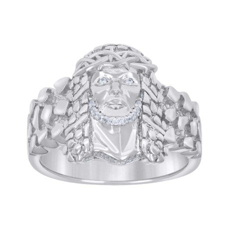 925 Sterling Silver Cz Ring S7-S11