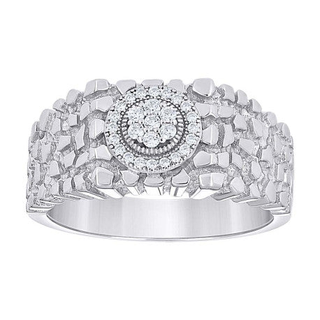 925 Sterling Silver Cz Ring S8-S11