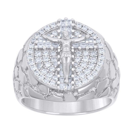 925 Sterling Silver Cz Ring S8-S11