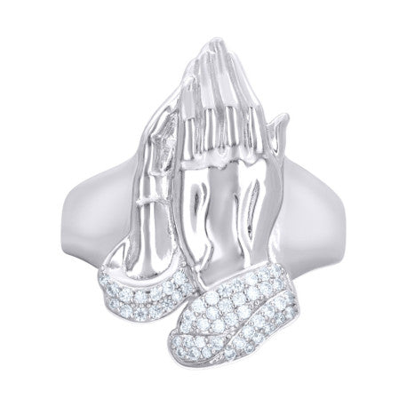925 Sterling Silver Cz Ring S8-S12