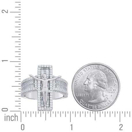 925 Sterling Silver Cz Ring S9-S12