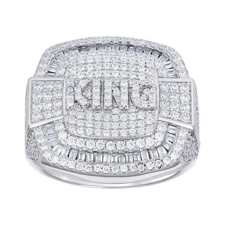 925 Sterling Silver Cz Ring S9-S12