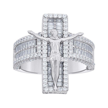 925 Sterling Silver Cz Ring S9-S12