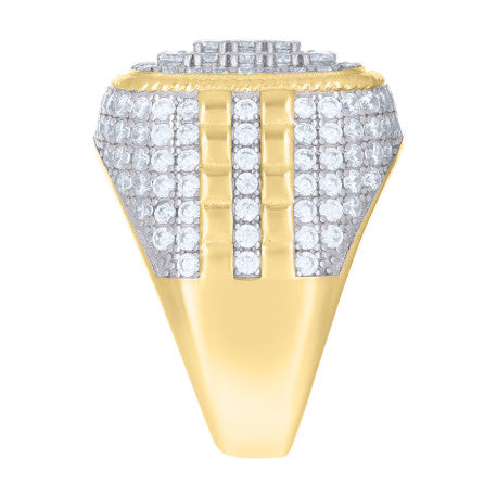 925 Sterling Silver Cz Ring