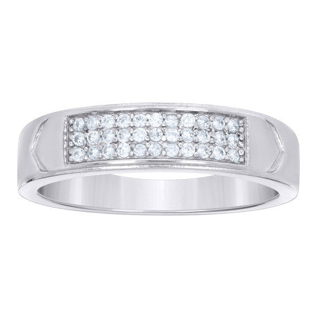 925 Sterling Silver Cz Ring