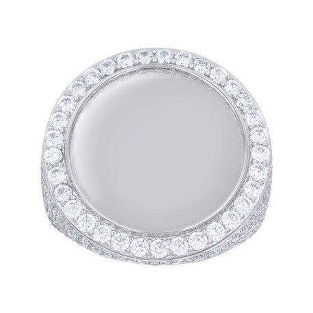 925 Sterling Silver Cz Ring