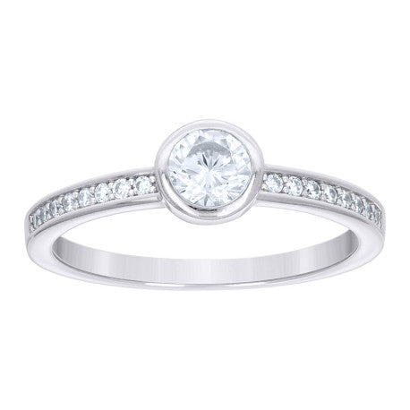 925 Sterling Silver Cz Ring