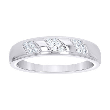 925 Sterling Silver Cz Ring