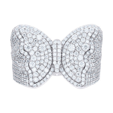 925 Sterling Silver Cz Ring