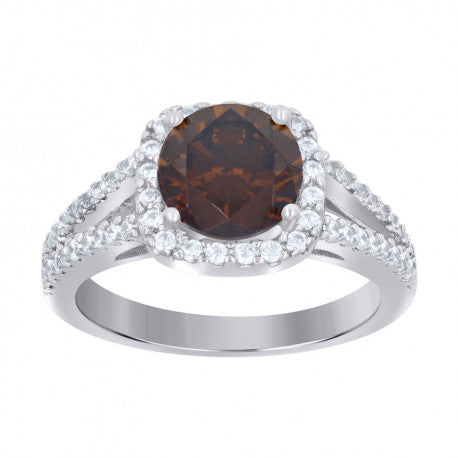 925 Sterling Silver CZ Ring