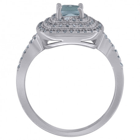 925 Sterling Silver Cz Ring