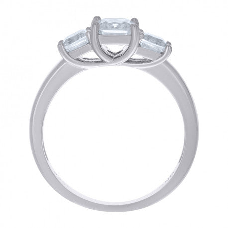 925 Sterling Silver CZ Rings S6-S9
