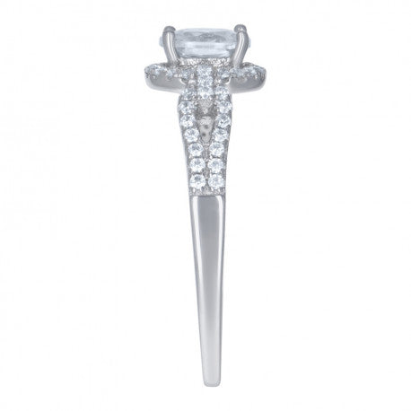 925 Sterling Silver CZ Rings S6-S9