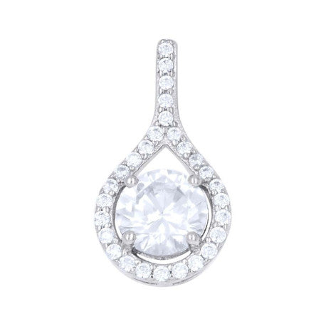 925 Sterling Silver Cz Set