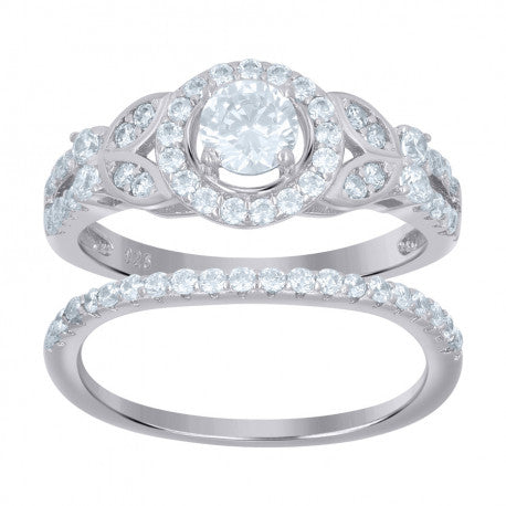 925 Sterling Silver Duo Ring