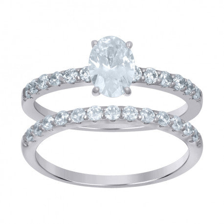 925 Sterling Silver Duo Ring