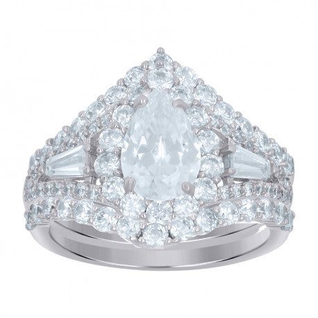 925 Sterling Silver Duo Ring