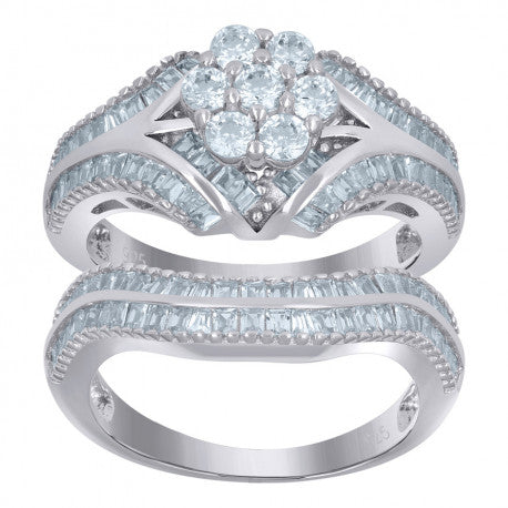 925 Sterling Silver Duo Ring