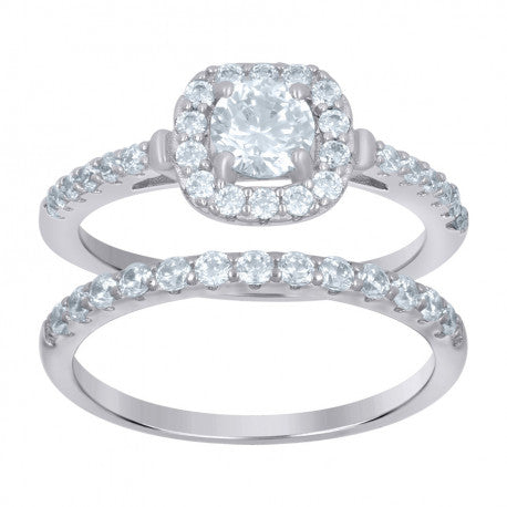 925 Sterling Silver Duo Ring