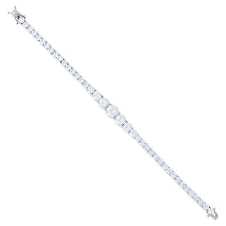 925 Sterling Silver Fancy Bracelet 7.25"
