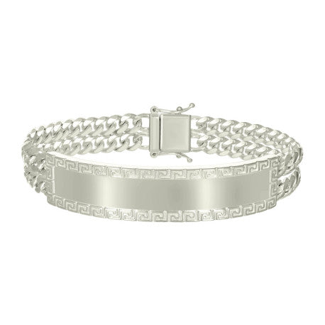 925 Sterling Silver Id Bracelet 8"