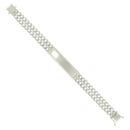 925 Sterling Silver Id Bracelet 8"
