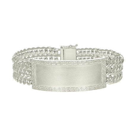 925 Sterling Silver Id Bracelet 8"