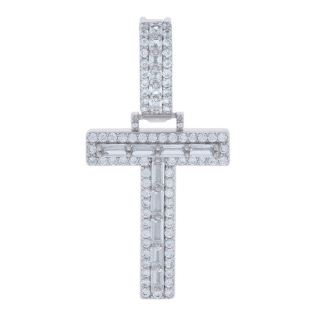 925 Sterling Silver Initial Pendant "T"