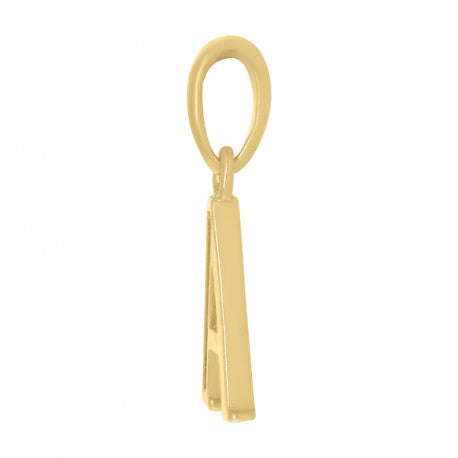 925 Sterling Silver Initial"A" Pendant