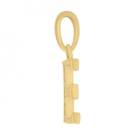 925 Sterling Silver Initial"E" Pendant