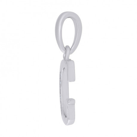 925 Sterling Silver Initial"G" Pendant