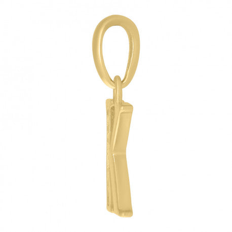 925 Sterling Silver Initial"K" Pendant