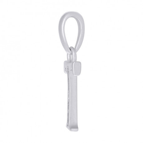 925 Sterling Silver Initial"T" Pendant