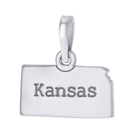 925 Sterling Silver Kansas Pendant