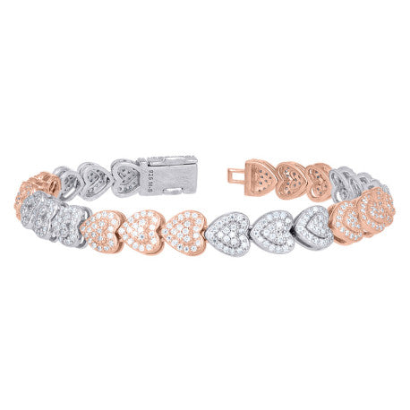 925 Sterling Silver Moissanite Bracelet