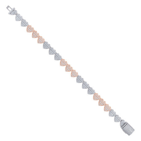 925 Sterling Silver Moissanite Bracelet