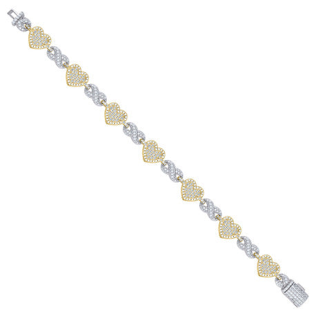 925 Sterling Silver Moissanite Bracelet
