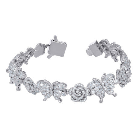 925 Sterling Silver Moissanite Bracelet