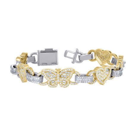 925 Sterling Silver Moissanite Bracelet