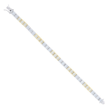 925 Sterling Silver Moissanite Bracelet