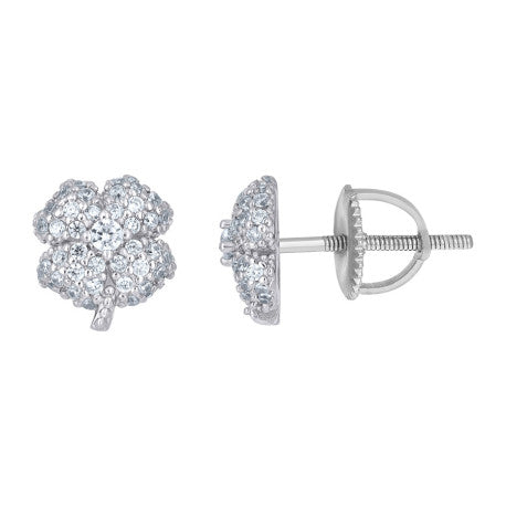 925 Sterling Silver Moissanite Earring