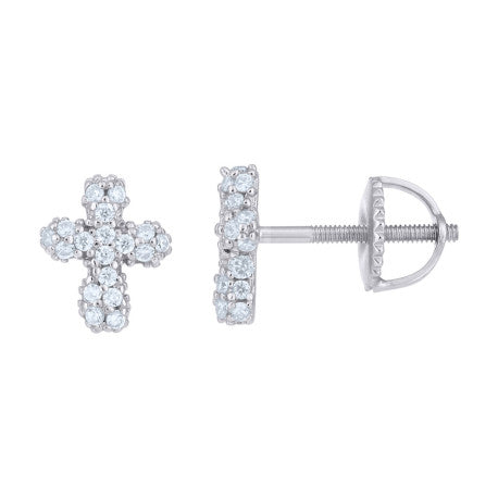 925 Sterling Silver Moissanite Earring