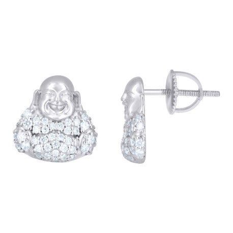 925 Sterling Silver Moissanite Earring