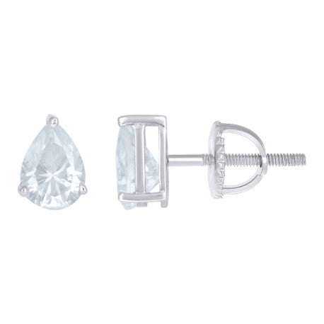 925 Sterling Silver Moissanite Earrings