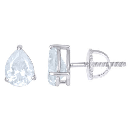 925 Sterling Silver Moissanite Earrings