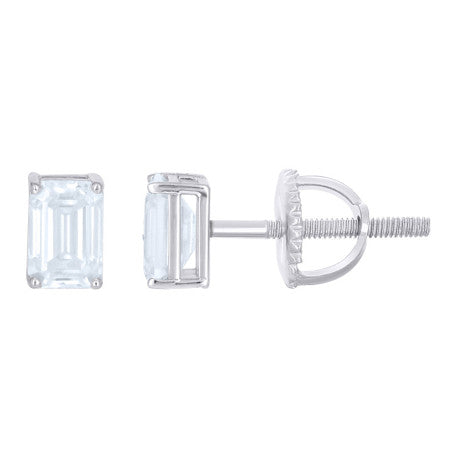 925 Sterling Silver Moissanite Earrings