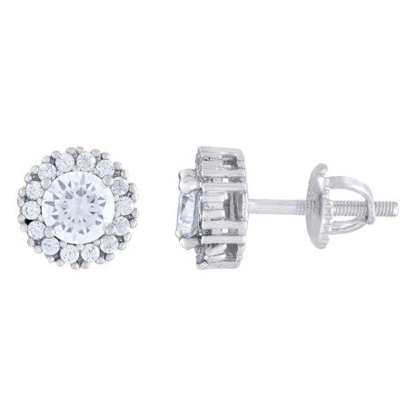 925 Sterling Silver Moissanite Earrings