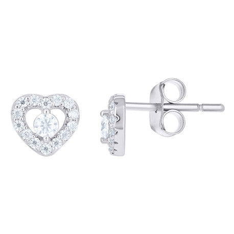 925 Sterling Silver Moissanite Earrings
