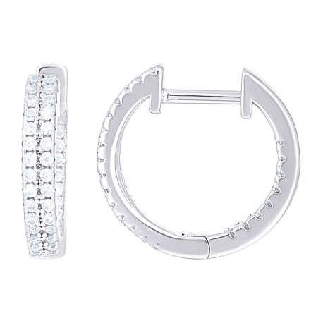 925 Sterling Silver Moissanite Earrings